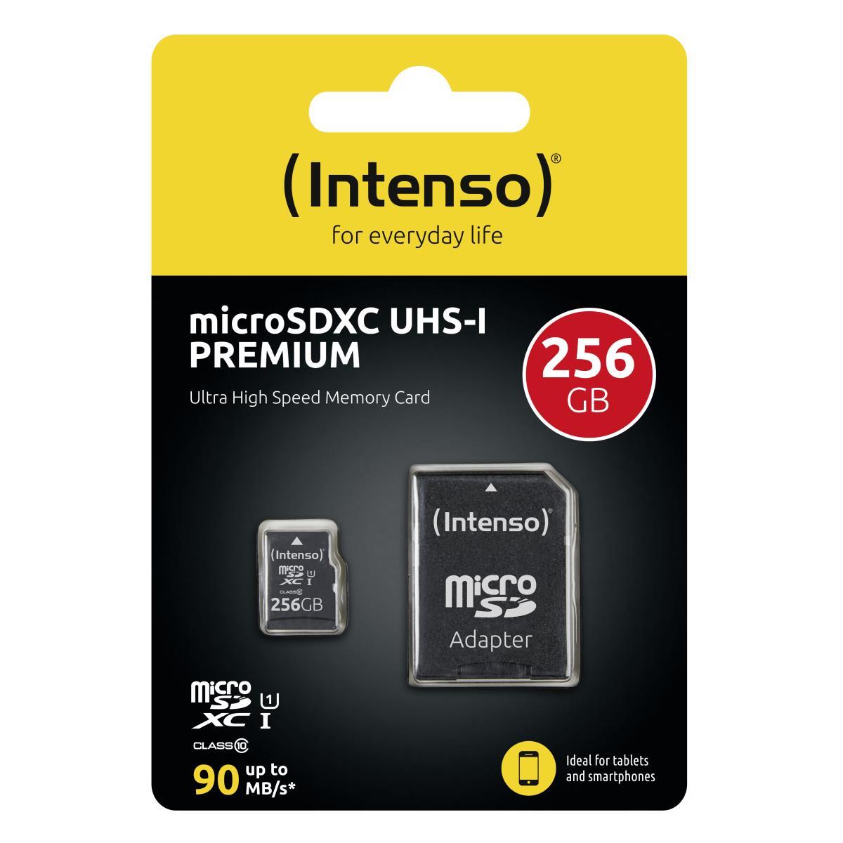 EU Product - SD MicroSD Card 256GB SDXC UHS-I Class10 thumbnail