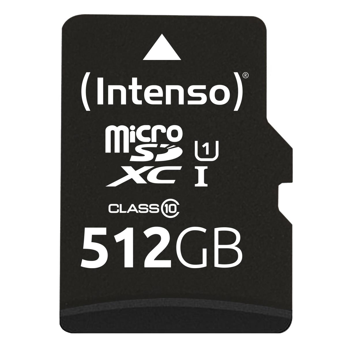 512GB Intenso Premium UHS-1 Micro SD Card + adapter thumbnail