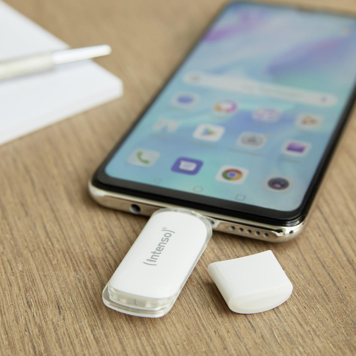 64GB Intenso Flash Line USB3.1 Stick Type-C connect thumbnail