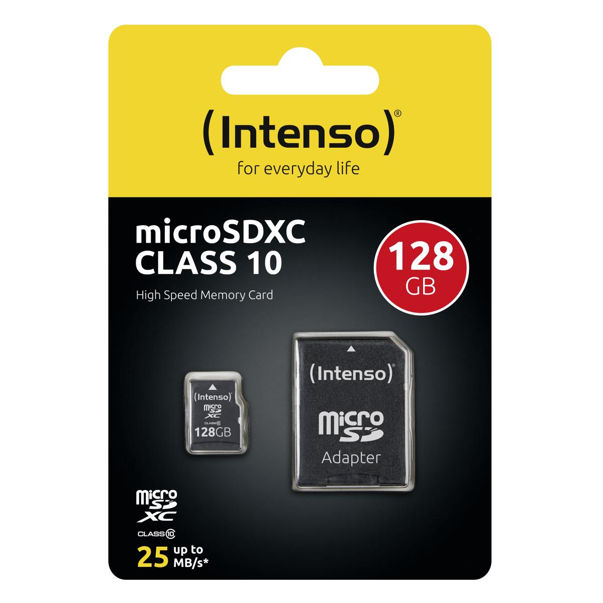 EU Product - SD MicroSD Card 128GB SDXC Class10 thumbnail