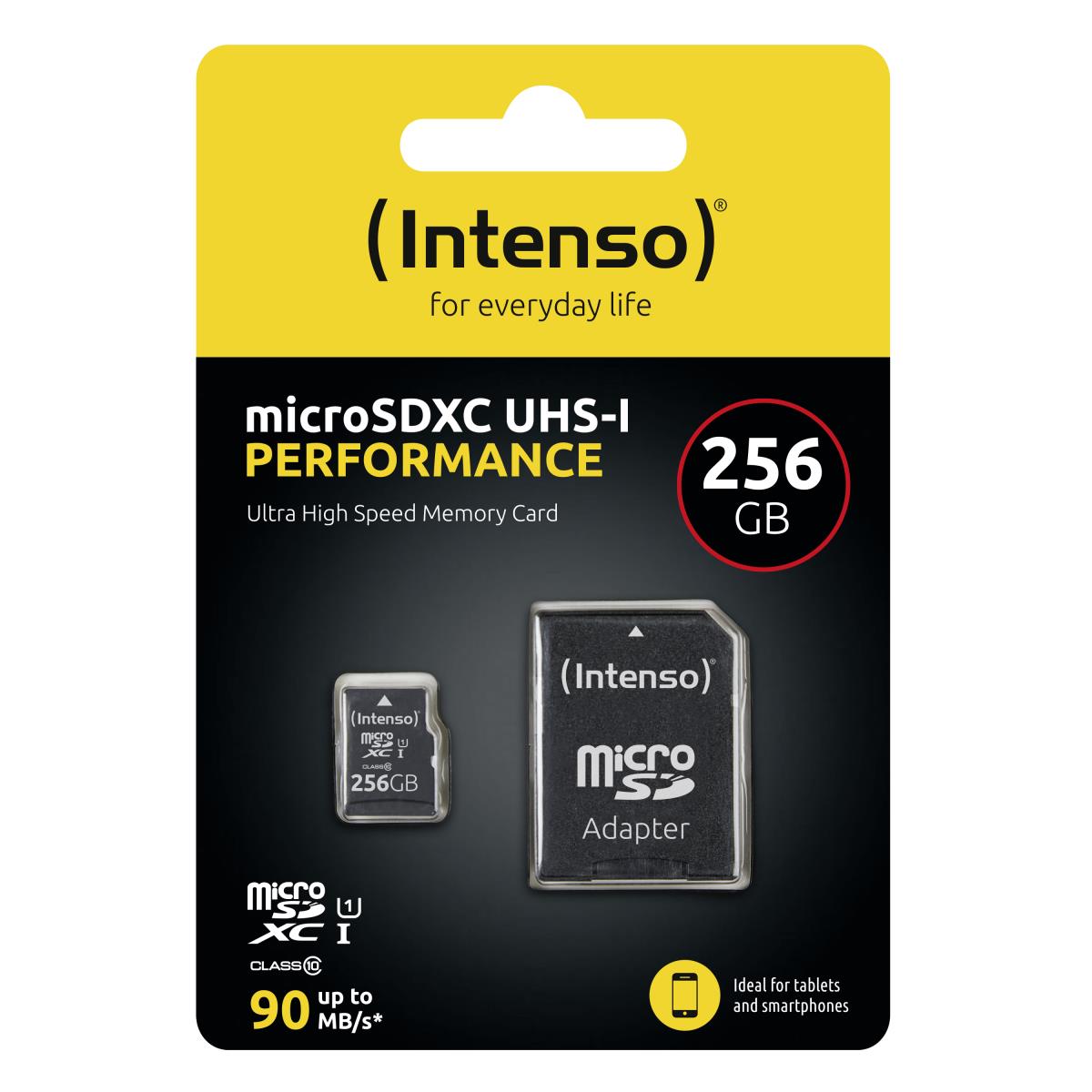EU Product - SD MicroSDXC Card 256GB UHS-I inkl. SD- Adapter retail thumbnail