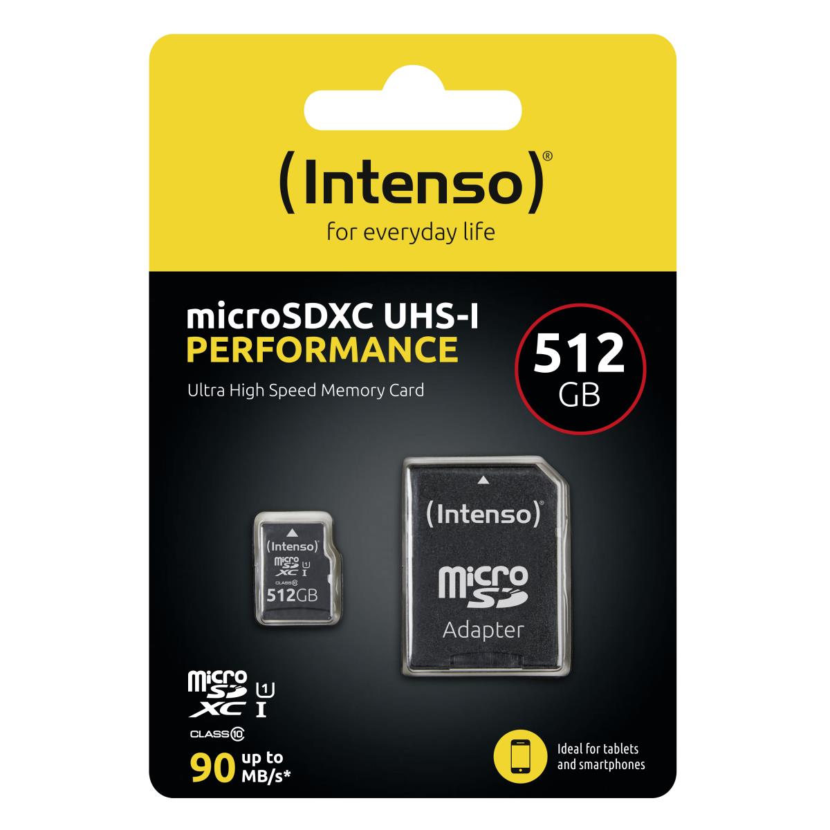 EU Product - SD MicroSDXC Card 512GB UHS-I inkl. SD- Adapter retail thumbnail