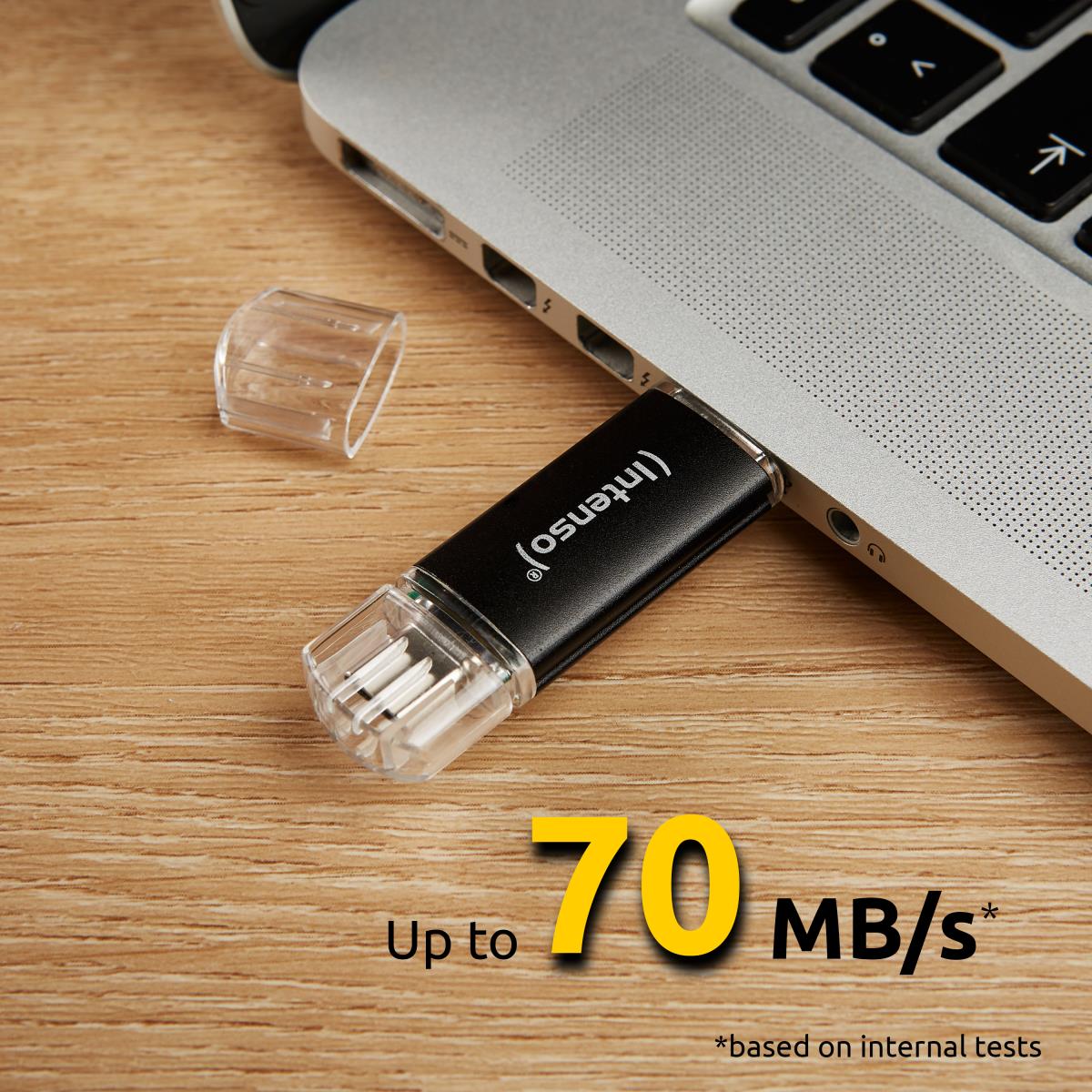 EU Product - USB-Stick Twist Line 32GB 3.2 GEN 1x1 USB-C=>USB-A thumbnail