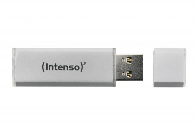 16GB Intenso ALU Line  USB 2.0 Flash Drive 3 pack thumbnail