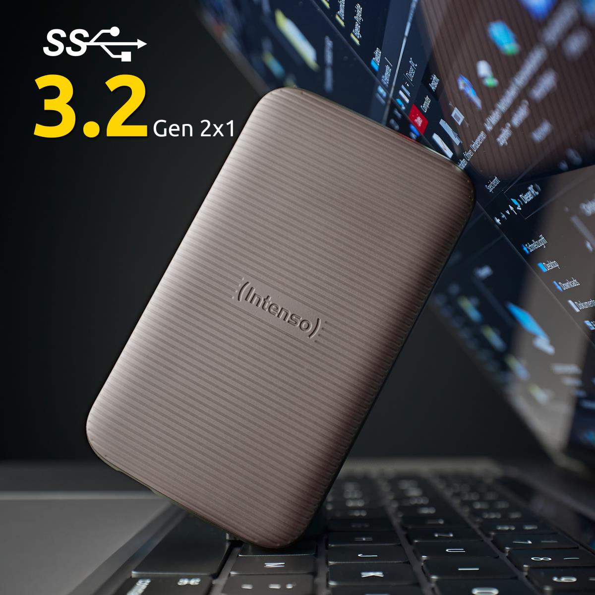 EU Product - TX500 - SSD - 2 TB - extern (tragbar) - USB 3.2 Gen 2x1 (USB-C Steckverb... thumbnail