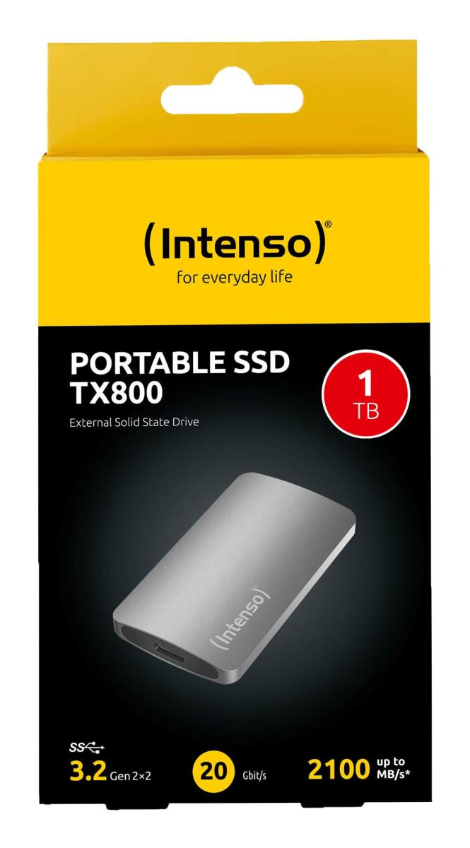 EU Product - TX800 - SSD - 1 TB - extern (tragbar) - USB 3.2 Gen 2x2 (USB-C Steckverb... thumbnail