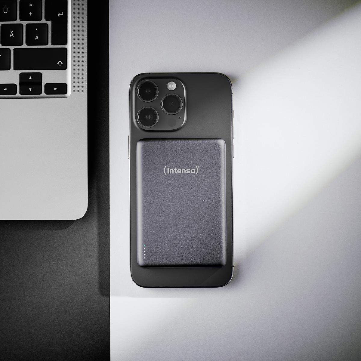 EU Product - Magnetic Wireless Power Bank 10000 mAh Grey USB-C thumbnail