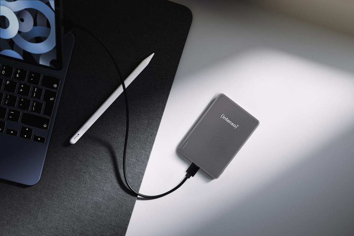EU Product - Magnetic Wireless Power Bank 10000 mAh Grey USB-C thumbnail