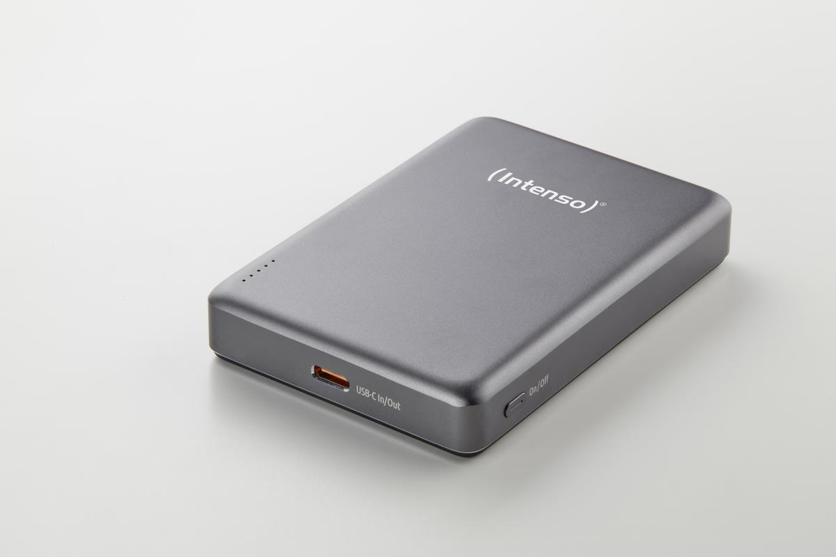 EU Product - Magnetic Wireless Power Bank 10000 mAh Grey USB-C thumbnail