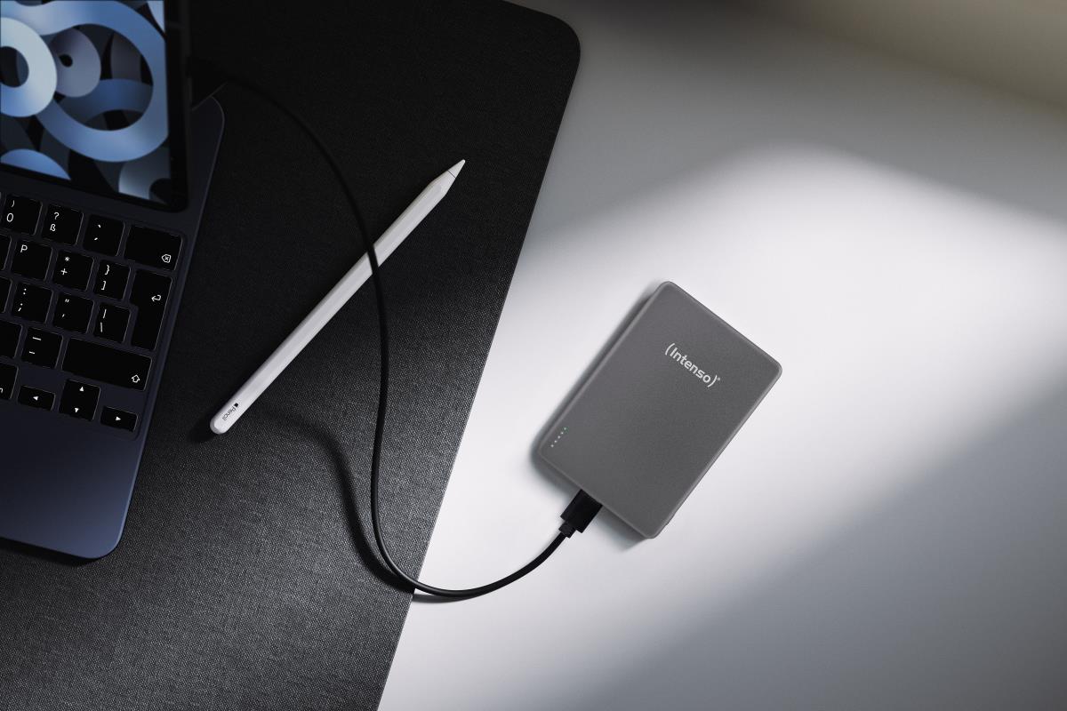 EU Product - Magnetic Wireless Power Bank 5000 mAh Grey USB-C thumbnail