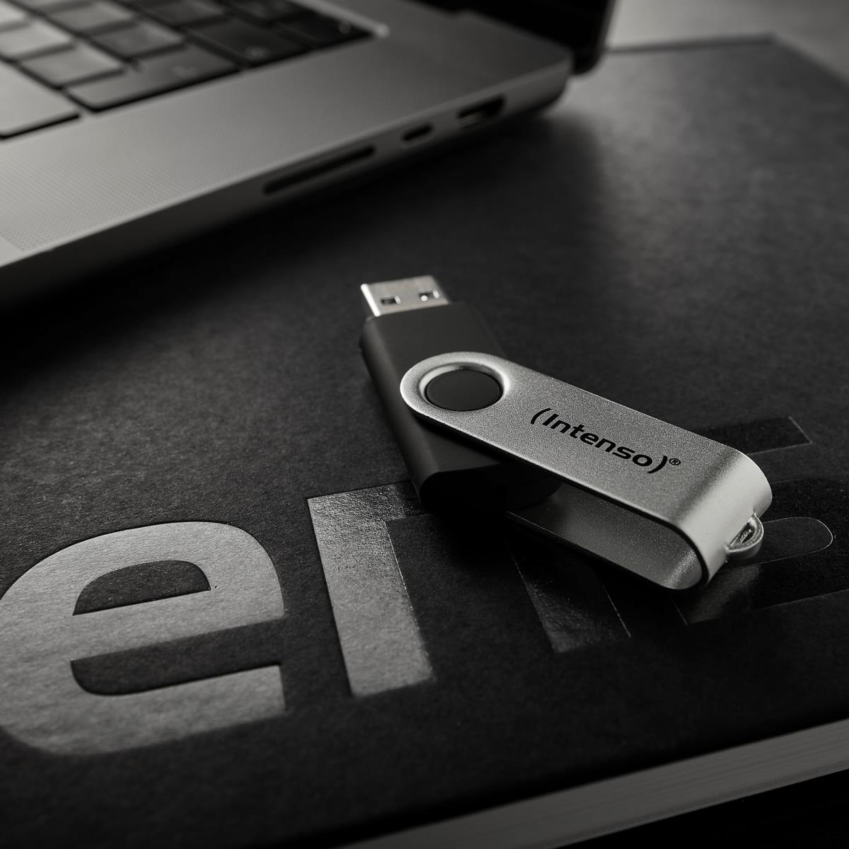 EU Product - USB Stick Office Line 128GB USB 3.2 GEN 1X1 silber thumbnail