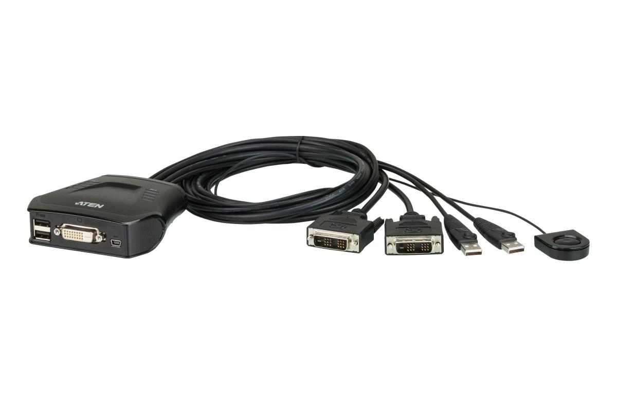 EU Product - KVM Switch CS22D 2 Port USB DVI thumbnail