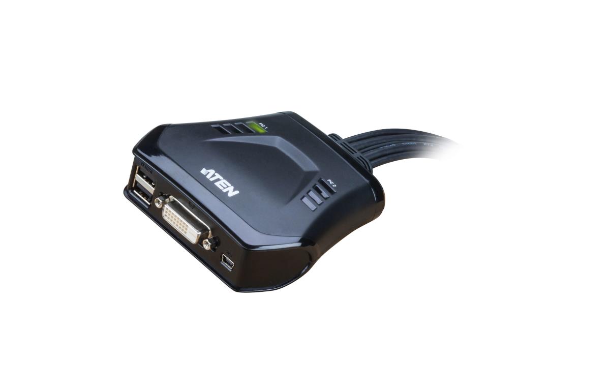 EU Product - KVM Switch CS22D 2 Port USB DVI thumbnail
