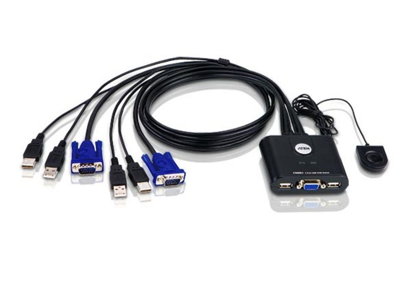 2 PORT VGA USB KVM SWITCH thumbnail