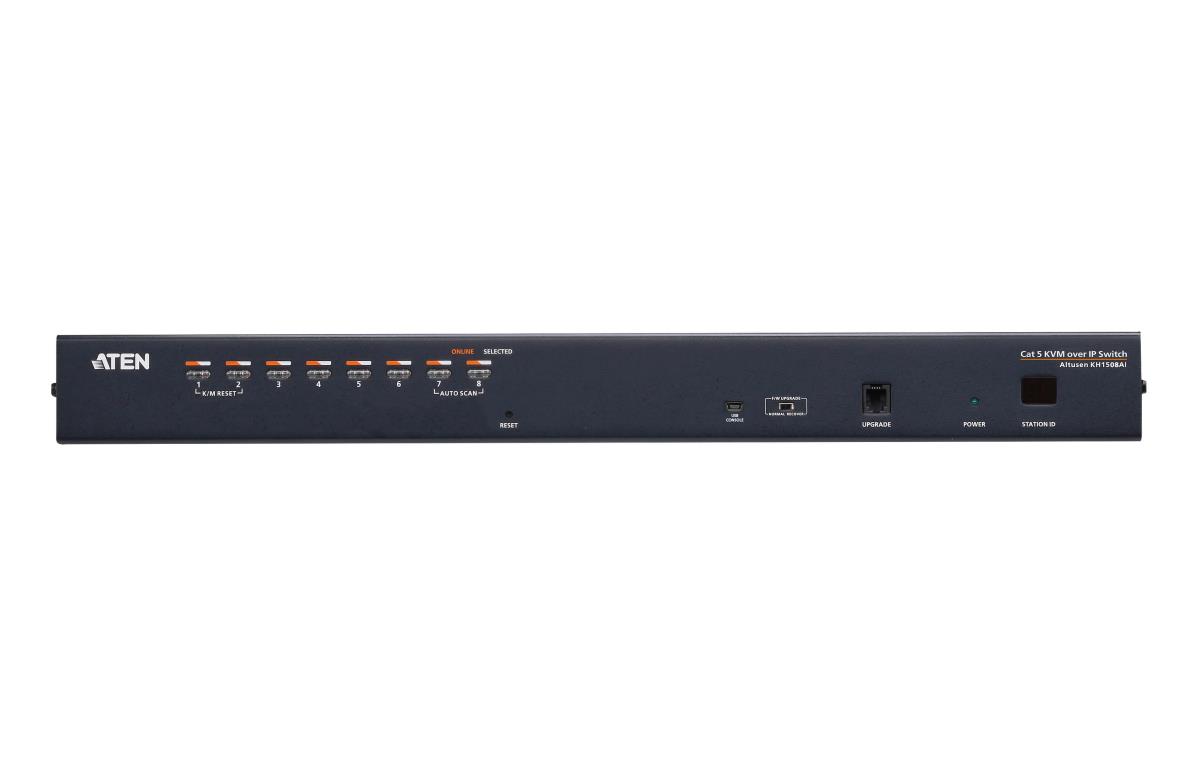 KVM over IP KH1508AI - KVM switch - 8 x KVM port(s) - rack-mountable thumbnail