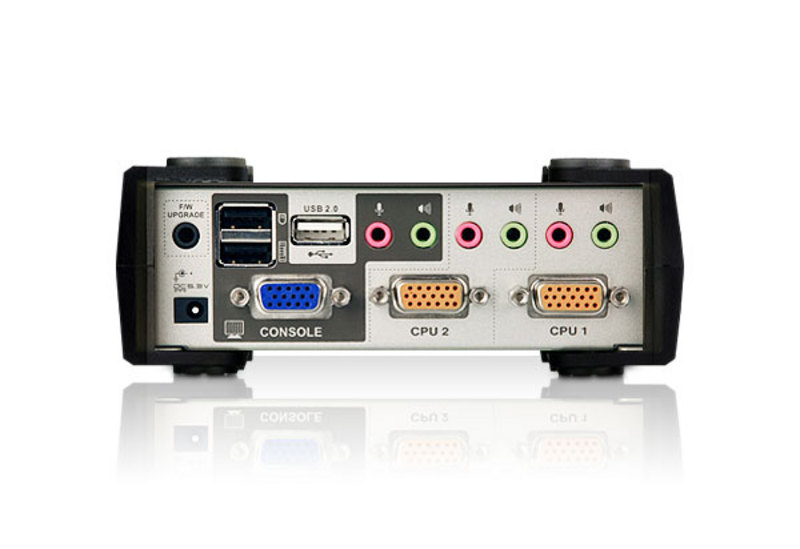 MasterView CS1732B KVMP Switch - KVM / audio / USB switch - 2 x KVM / audio / USB - 1 local user - desktop thumbnail