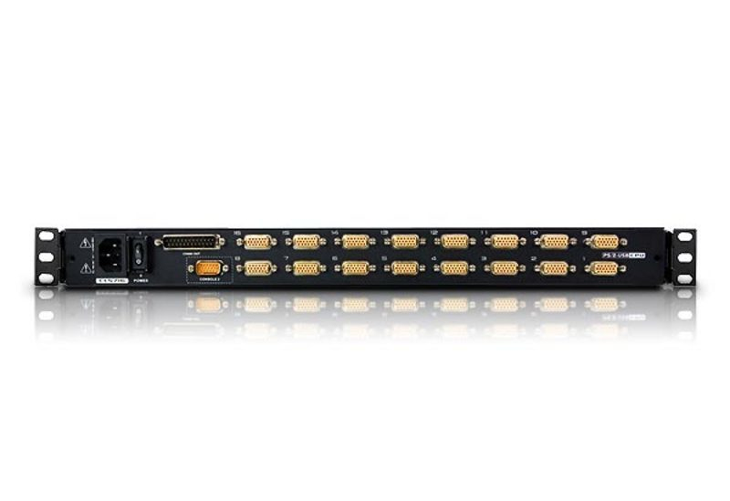 IT CL5716M 16 port Combo(PS/2 & USB)  1U Slideway 17