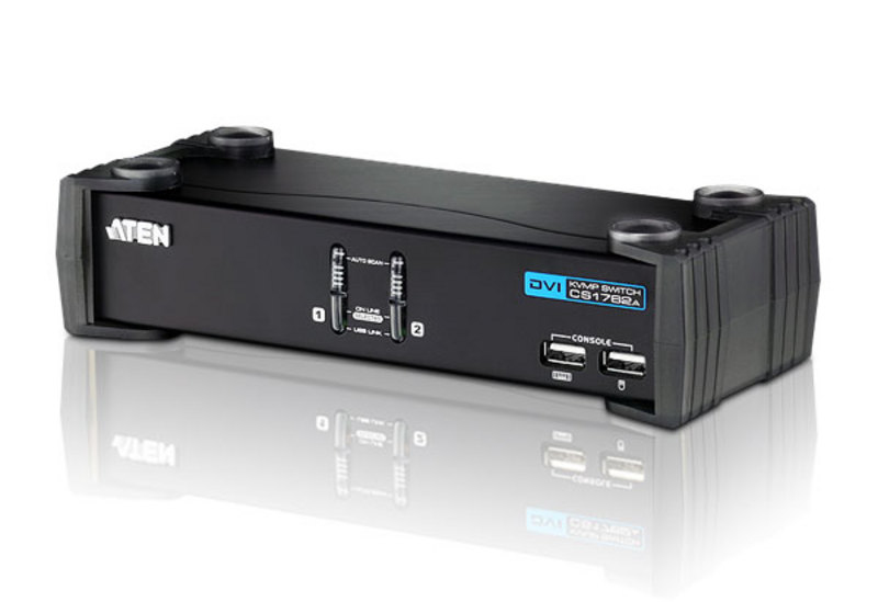 CubiQ CS1762A - KVM / audio switch - 2 x KVM / audio - 1 local user - desktop thumbnail