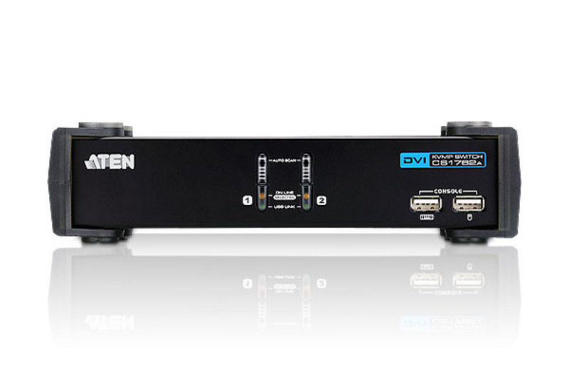CubiQ CS1762A - KVM / audio switch - 2 x KVM / audio - 1 local user - desktop thumbnail