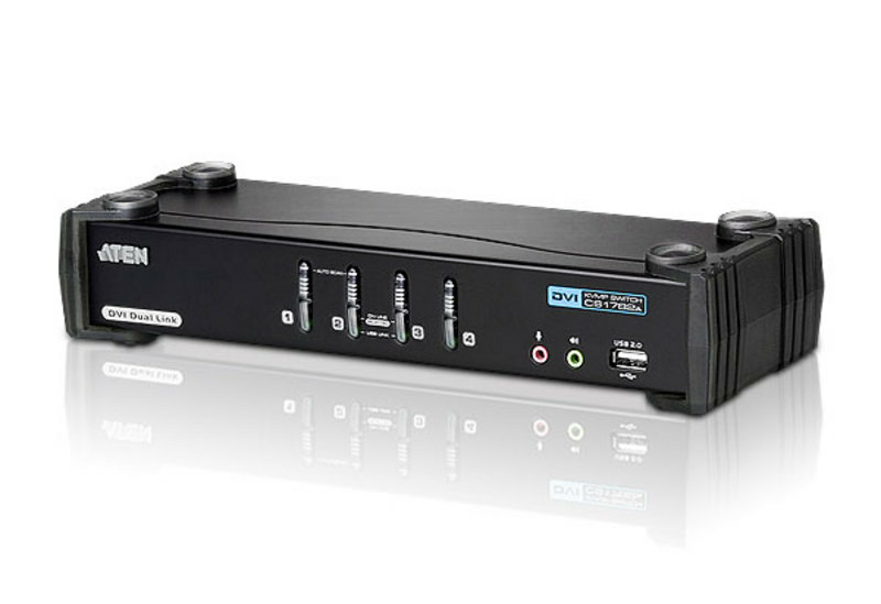 4 PORT DUAL-LINK DVI KVMP thumbnail