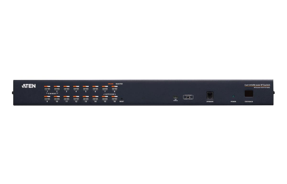 ALTUSEN KH1516AI - KVM switch - 16 x KVM port(s) - rack-mountable thumbnail