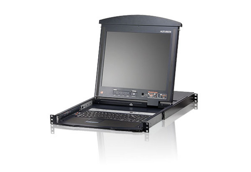 16 PORT CAT5 LCD 17 IN KVM SWITCH thumbnail