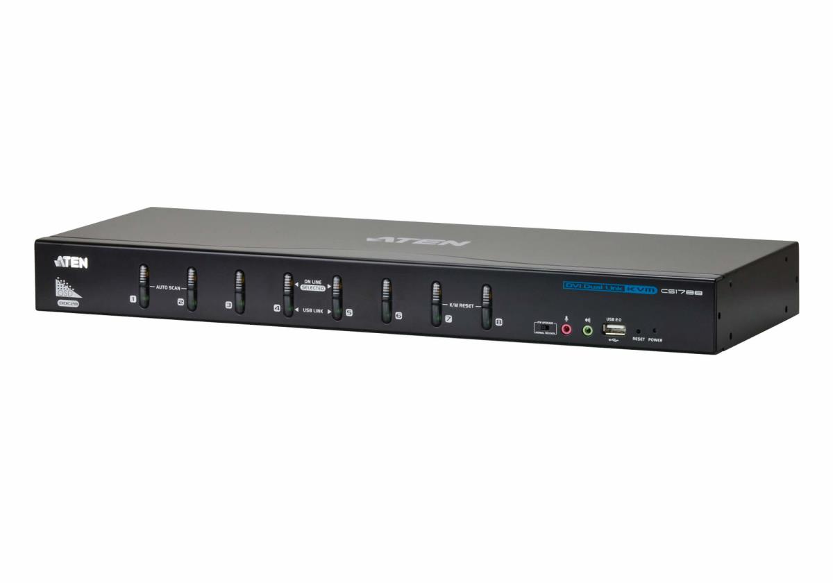 8 PORT DUAL-LINK DVI KVMP thumbnail