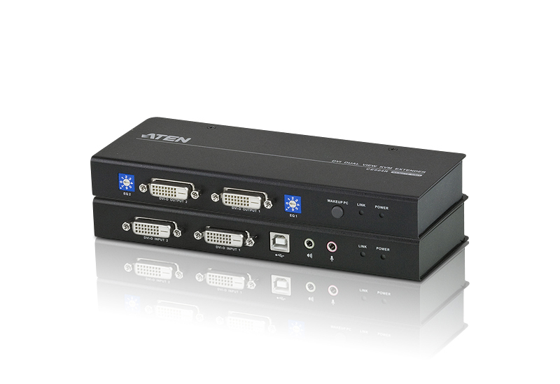 DVI DUAL VIEW KVM EXETENDER thumbnail