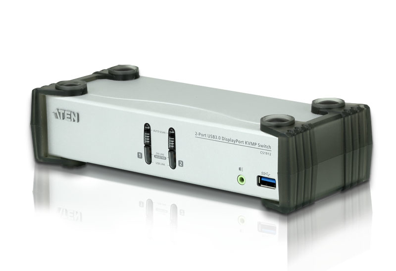 CS1912 KVMP Switch - KVM / audio / USB switch - 2 x KVM / audio / USB - 1 local user - desktop thumbnail