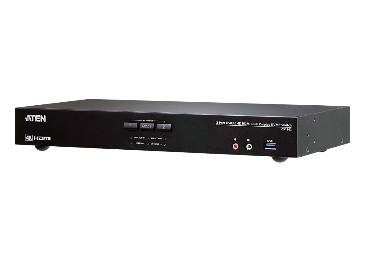 2 PORT DUAL HDMI 4K60 KVMP thumbnail