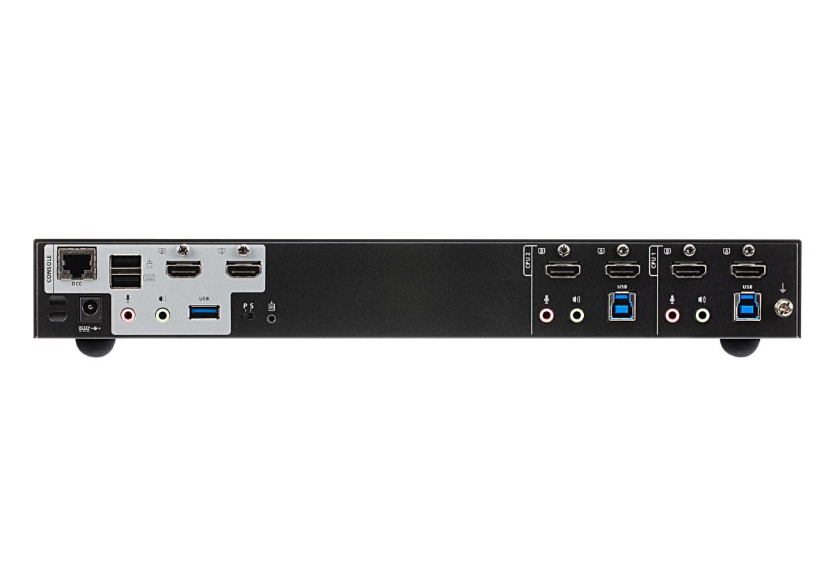 2 PORT DUAL HDMI 4K60 KVMP thumbnail
