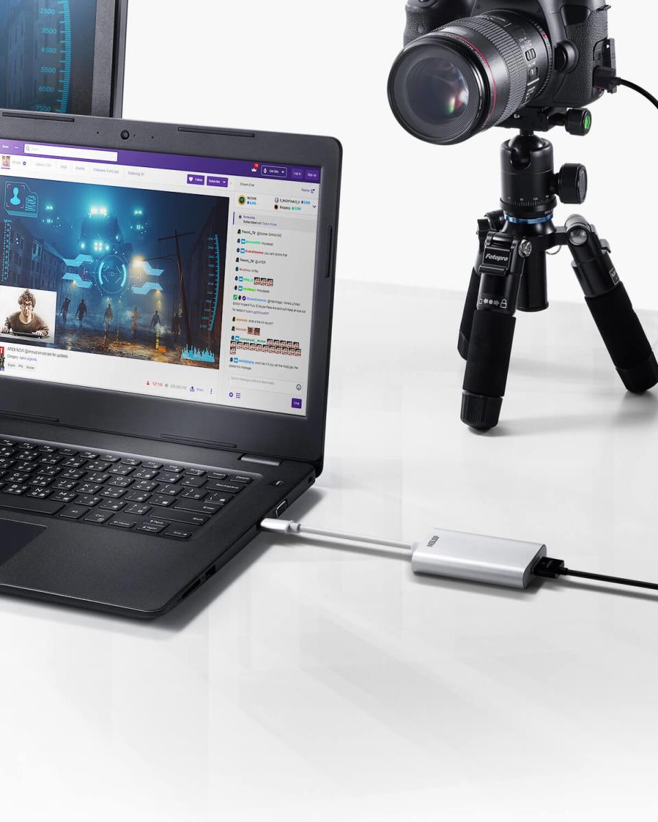 EU Product - ATEN UC3020 video cable adapter HDMI Type A (Standard) USB Type-C Silver thumbnail