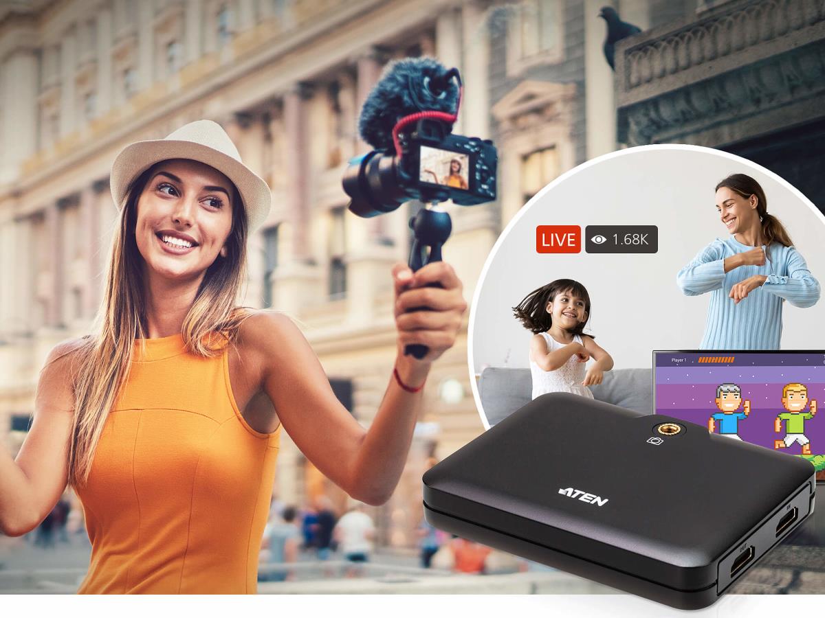 EU Product - Camlive Plus (hdmi To USB-c Uvc Video Capture With Pd 3.0 And Power Pass-through) thumbnail