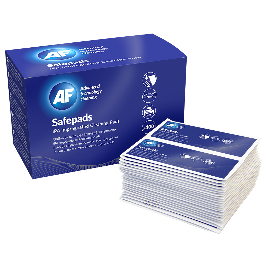 AF Safepads Printer Equipment cleansing wipes thumbnail