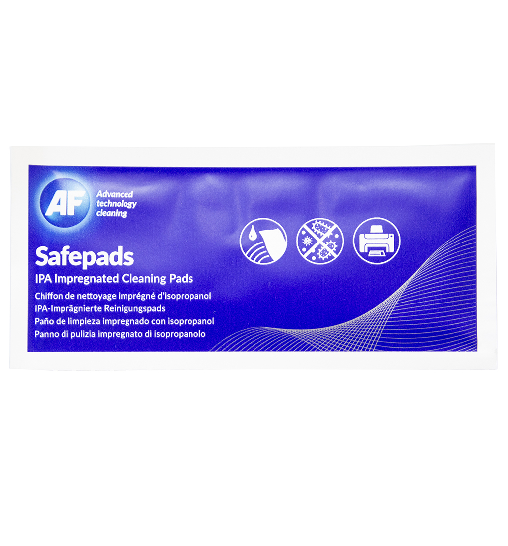 AF Safepads Printer Equipment cleansing wipes thumbnail