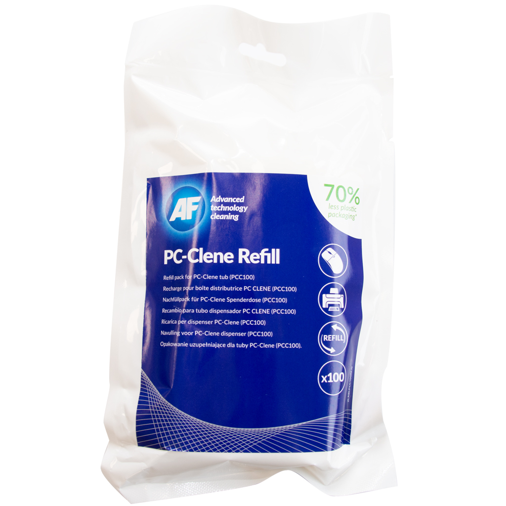 AF PCC100R equipment cleansing kit Game console, Keyboard, PC, Printer Equipment cleansing wipes thumbnail