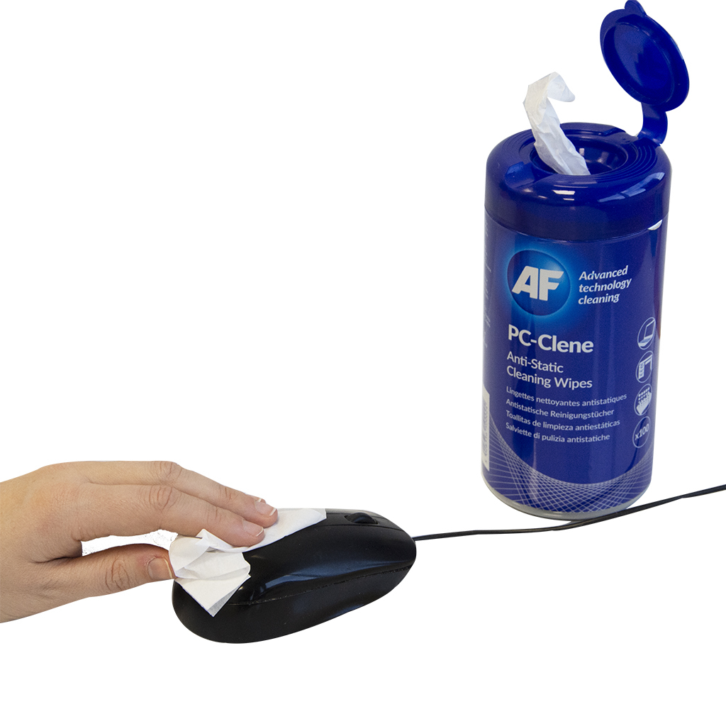 AF PCC100R equipment cleansing kit Game console, Keyboard, PC, Printer Equipment cleansing wipes thumbnail