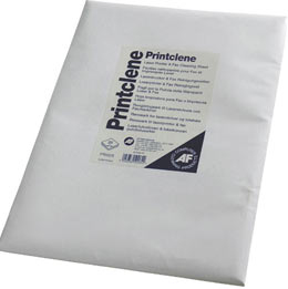 PRINTCLENE 25 SHEETSLASER PRINTER & FAX CLEANING thumbnail