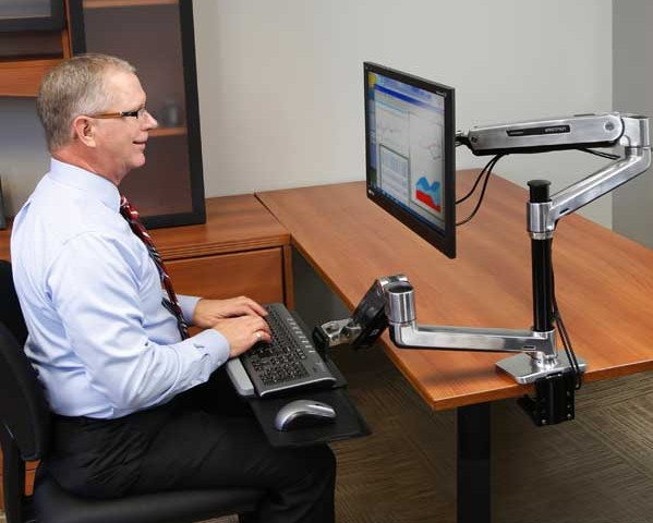 LX HD SIT-STAND DESK MOUNT thumbnail
