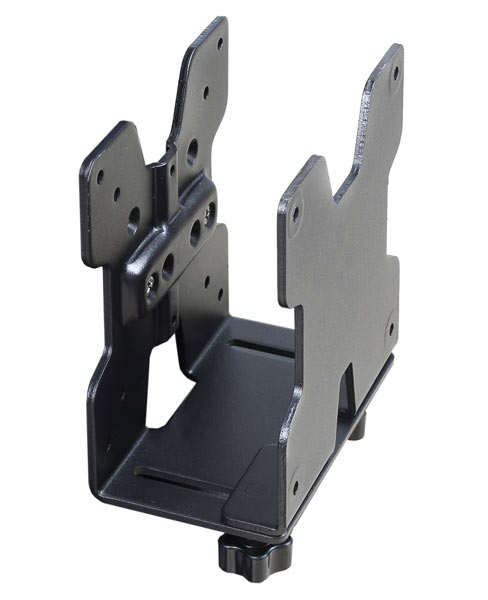 Thin Client Mount - Mounting kit (holder, mounting hardware, strap) for personal computer - black - pole mount - for P/N: 45-353-026, 45-354-026 thumbnail