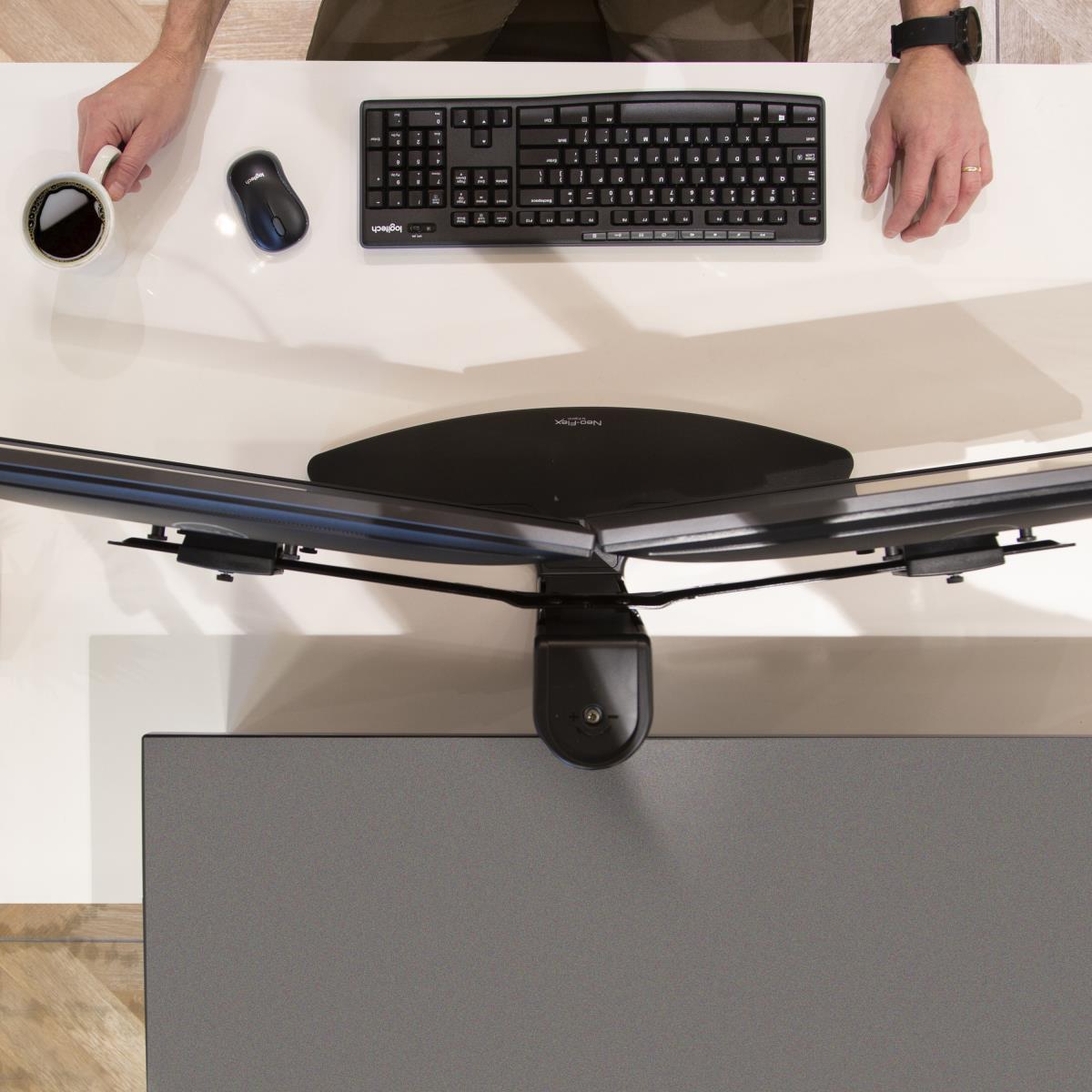 EU Product - Neo-Flex Dual LCD Lift Stand - Flatscreen Accessory thumbnail