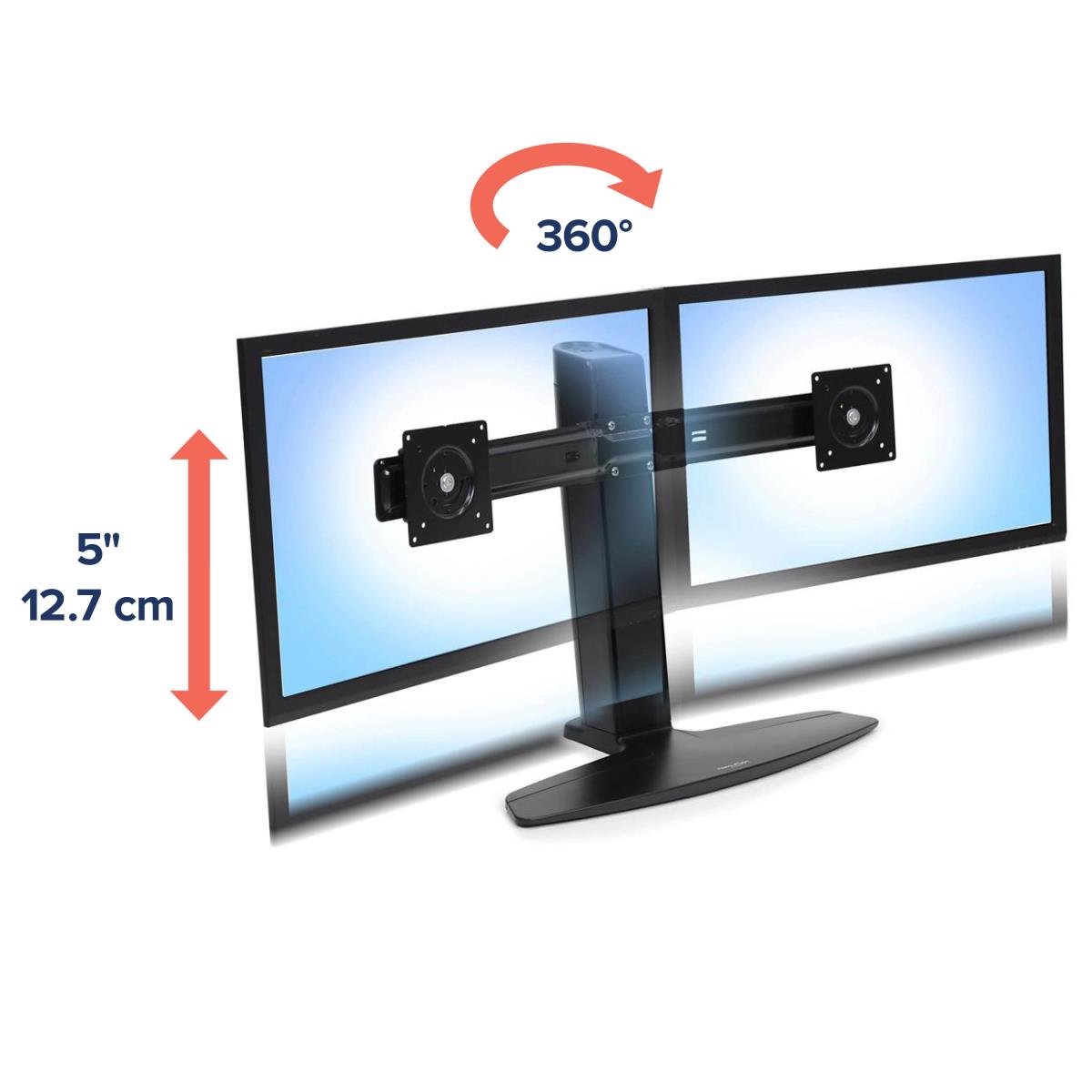 EU Product - Neo-Flex Dual LCD Lift Stand - Flatscreen Accessory thumbnail