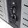 Zip12 Charging Desktop Cabinet - Cabinet unit for 12 tablets / notebooks - steel - black, silver - screen size: up to 14