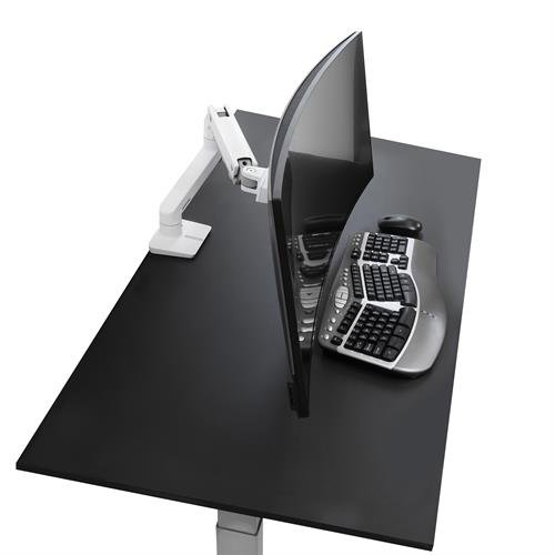 HX DESK MONITOR ARM WHITE. thumbnail