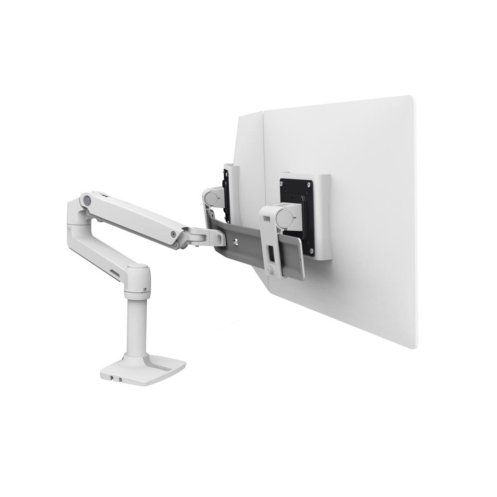 EU Product - LX Desk Dual Direct Arm Bright White - Flatscreen Accessory thumbnail