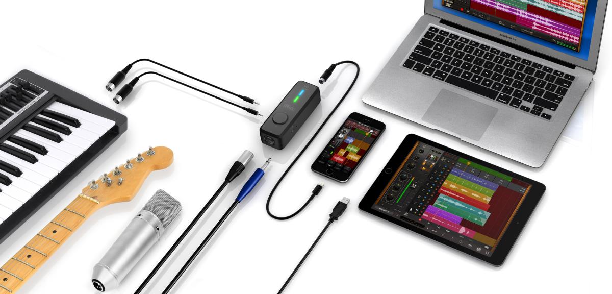 IK Multimedia iRig Pro I/O MIDI interface adapter thumbnail