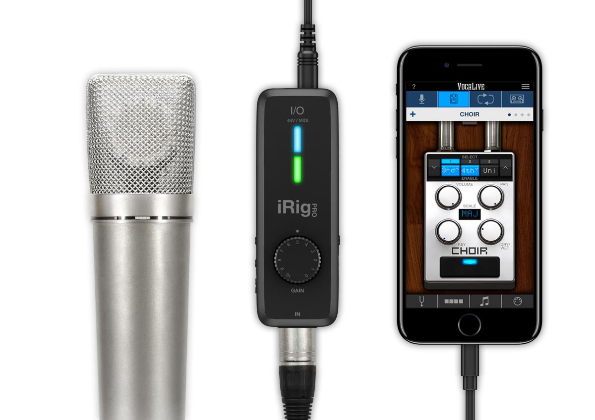 IK Multimedia iRig Pro I/O MIDI interface adapter thumbnail