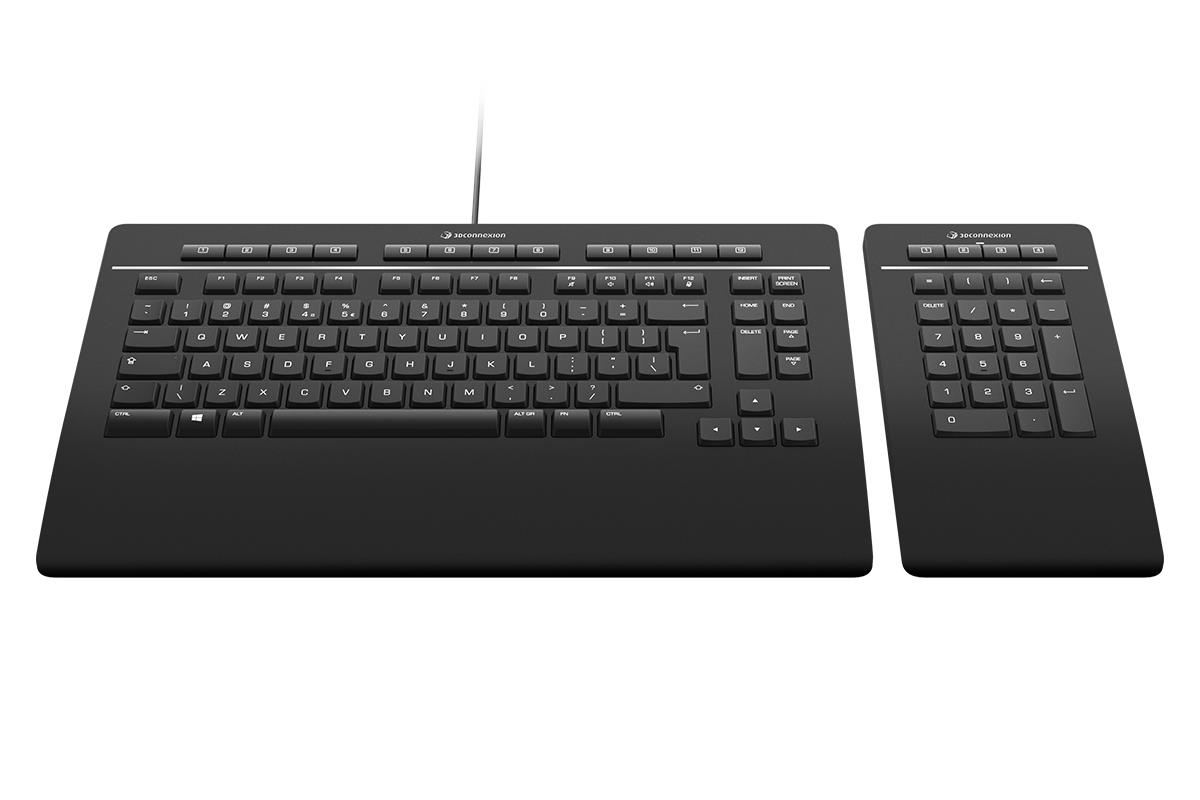 3Dconnexion Keyboard Pro with Numpad, UK (QWERTY) thumbnail