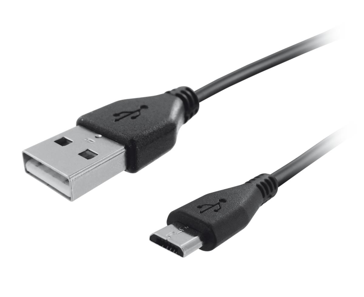 1 meter Micro USB Charge and Sync Cable for All Android Smartphones and Tablets Black - 19811 thumbnail