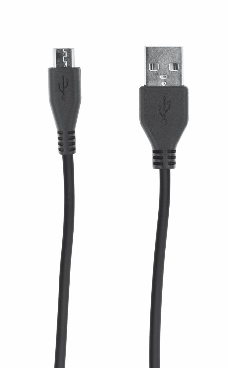 1 meter Micro USB Charge and Sync Cable for All Android Smartphones and Tablets Black - 19811 thumbnail